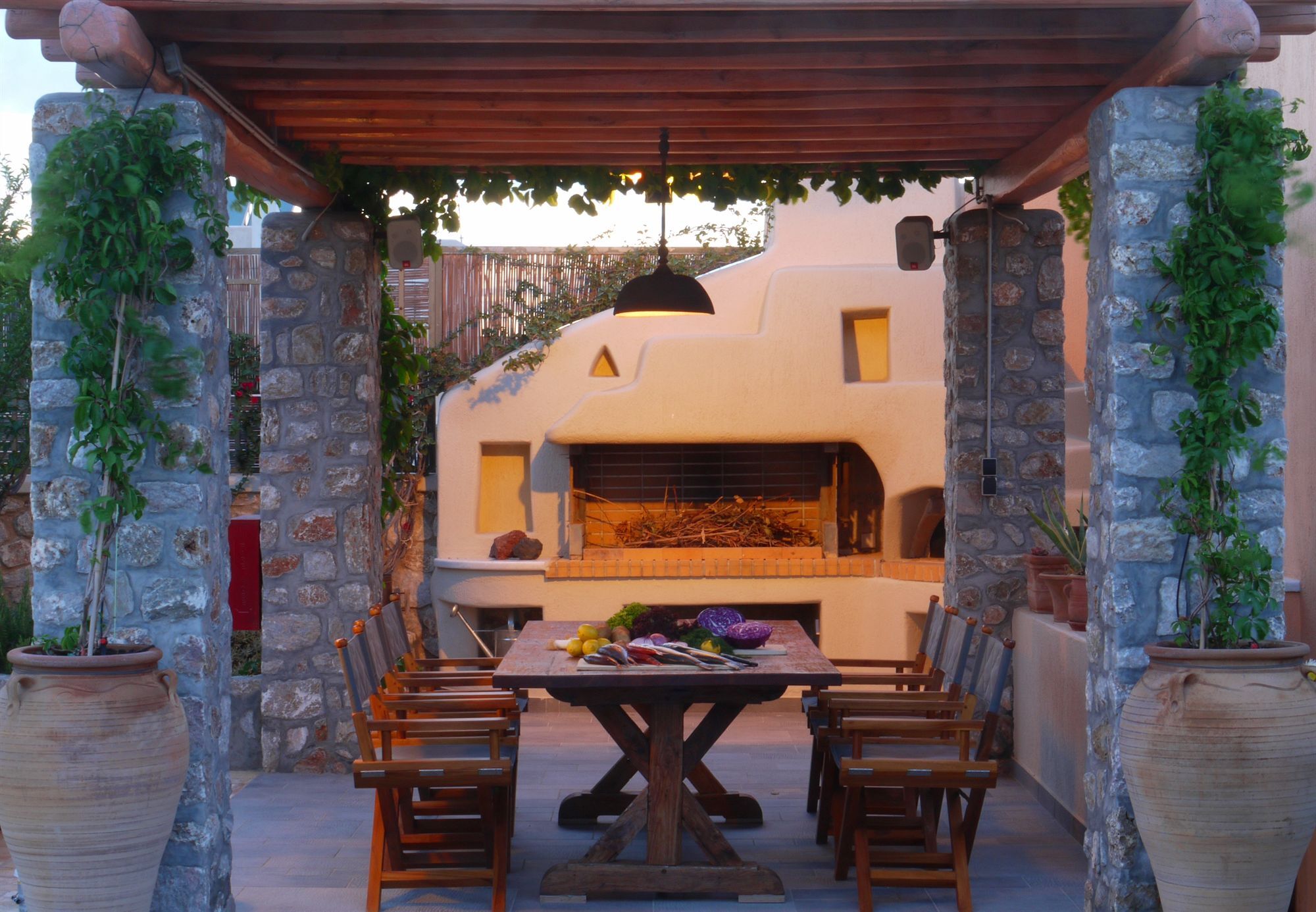 Pleiades Eco Houses Vothon Bagian luar foto